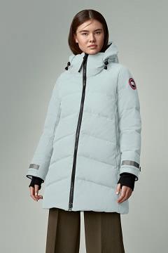 Chamarras Canada Goose Mujer Mexico - Merritt Abrigos Azules CU7945618